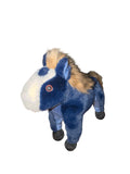 V 21 - Blaues Pferd Stofftier