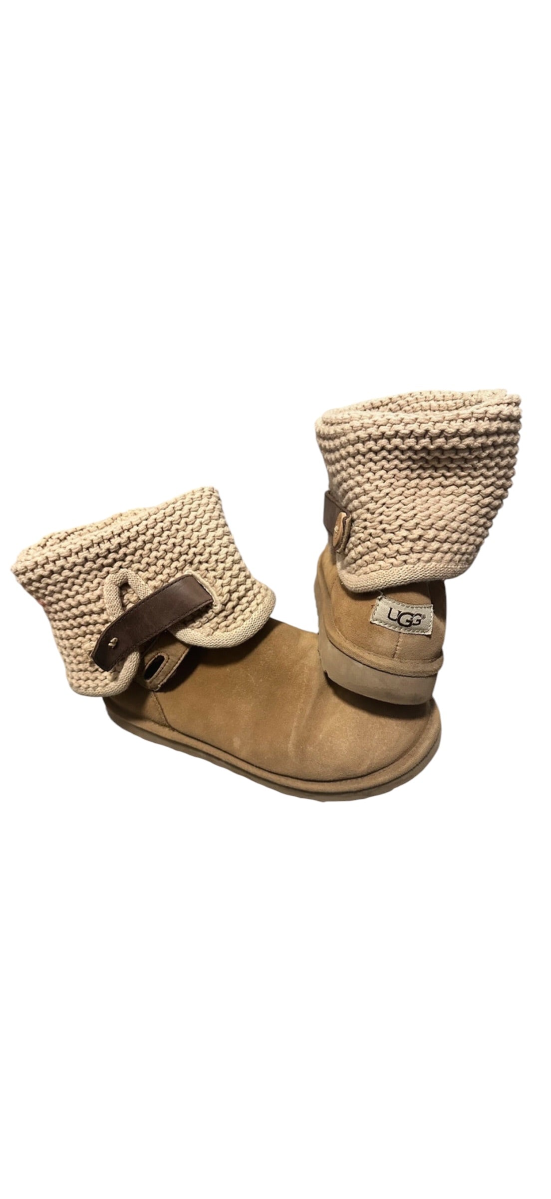 S 9 - UGG Strick Boots Gr 39