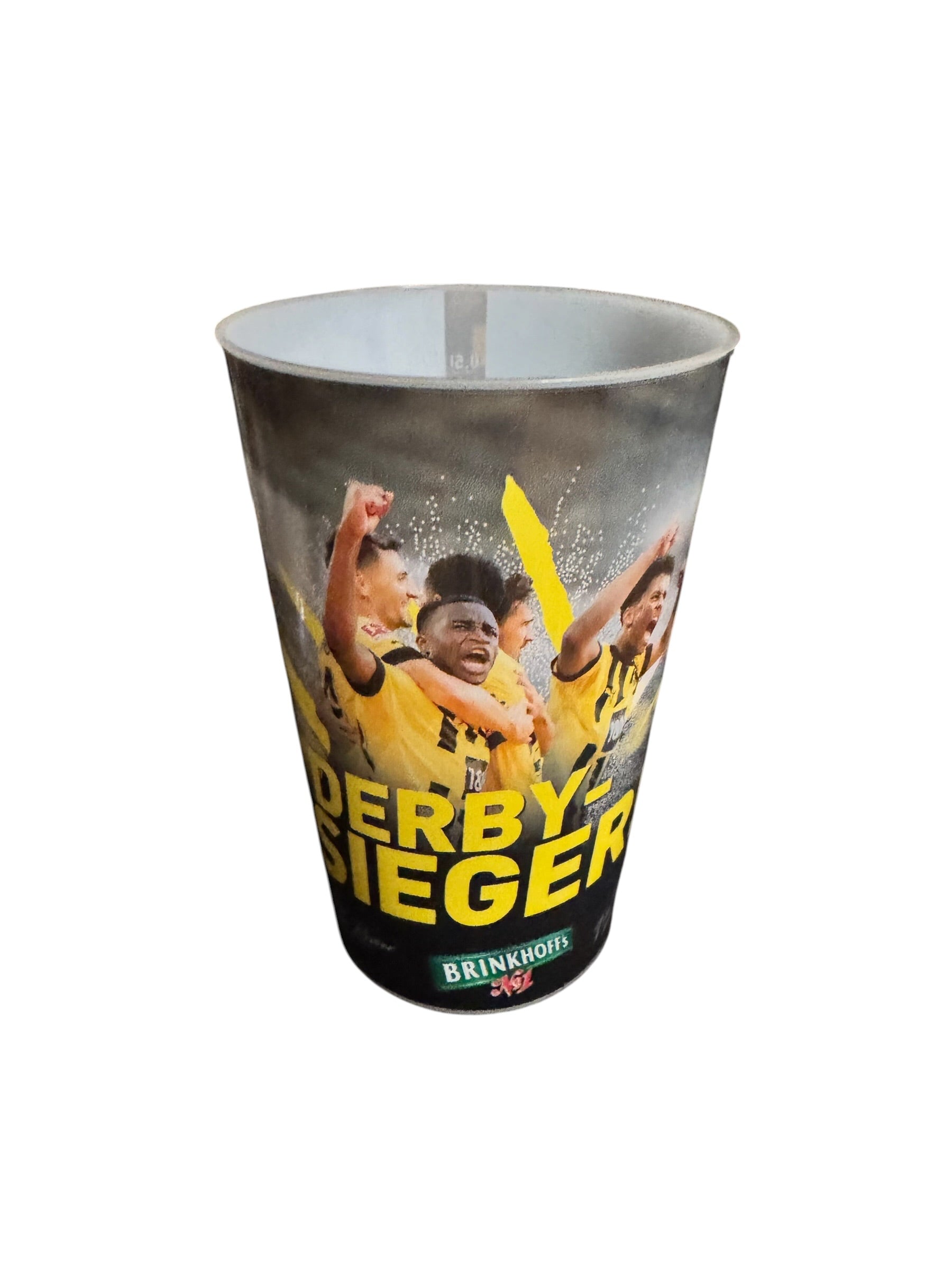 F 25 - Borussia Dortmund Mehrwegbecher „Derbysieger“