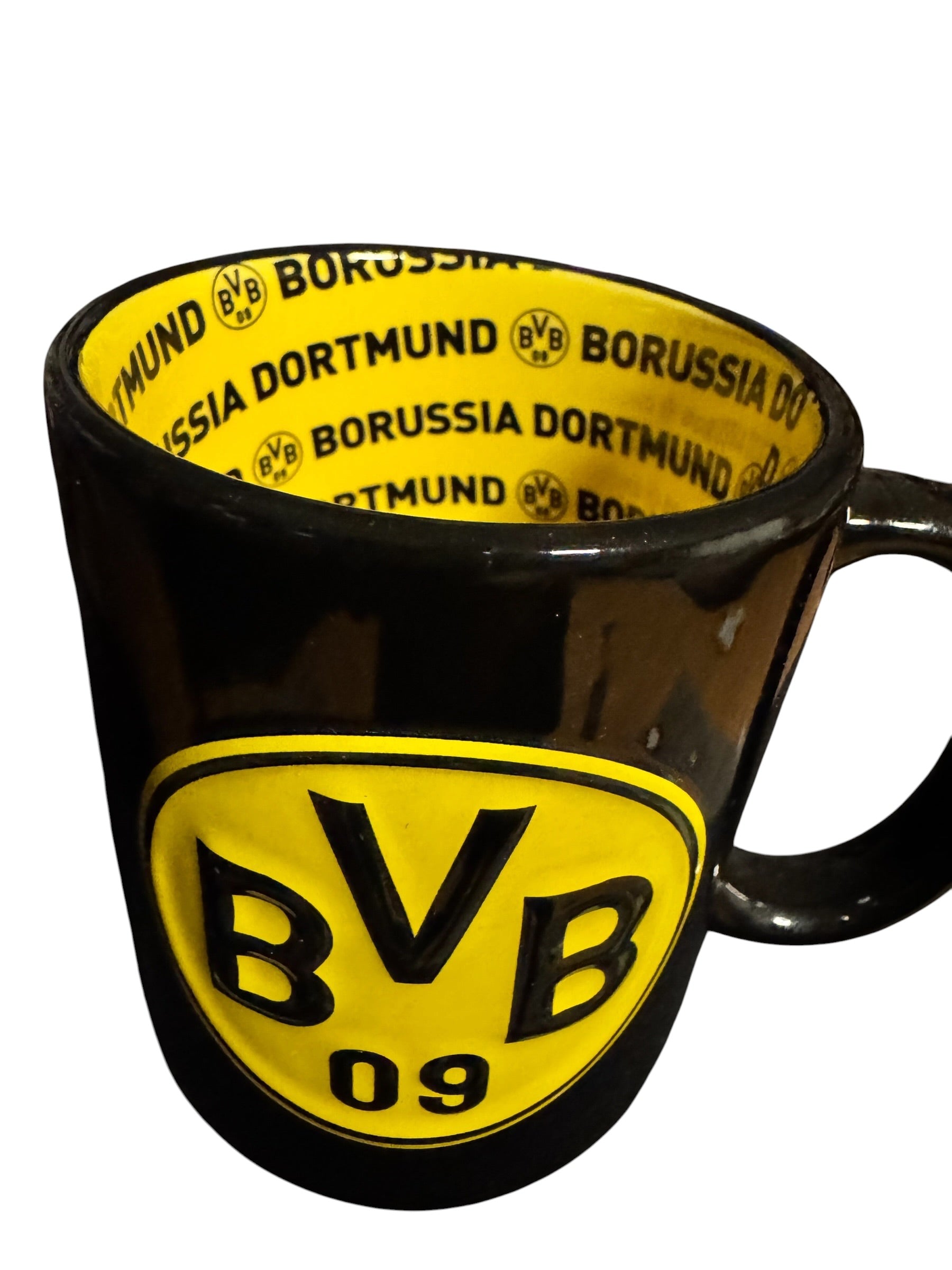 F 20 - Borussia Dortmund Tasse „Relief“ mit Innendekor