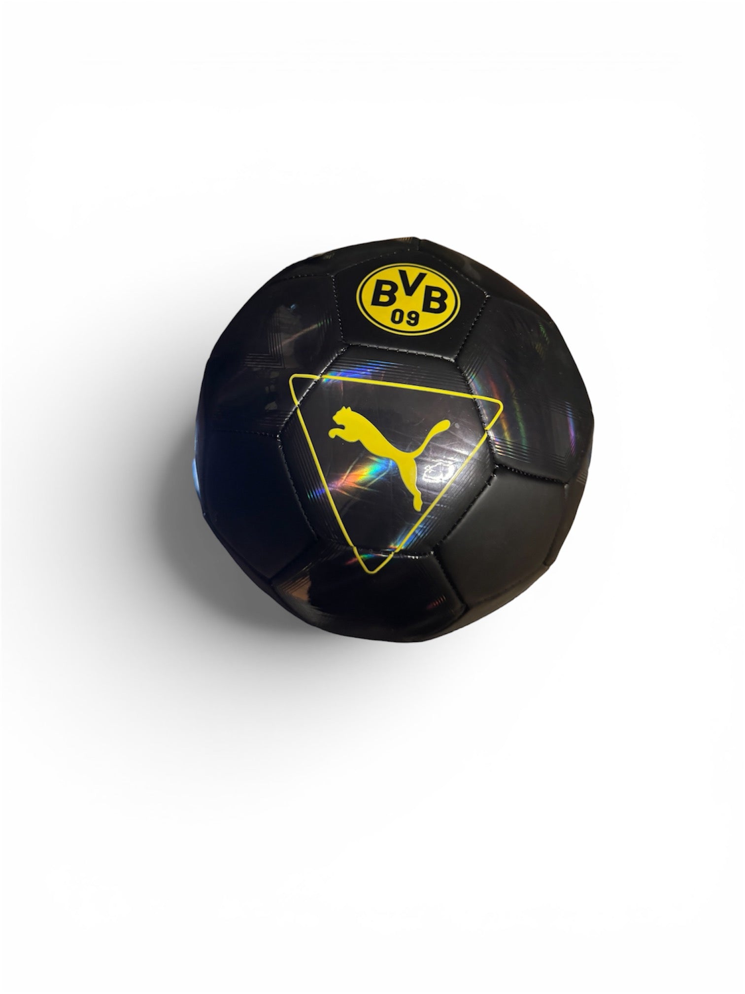 F 1 - Borussia Dortmund Ball Schwarz mit schimmernden Design
