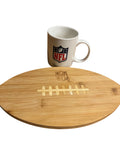 F 46 - NFL Tasse & Football Schneidebrett